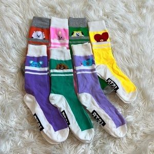 Complete Set of BT21 BTS Socks